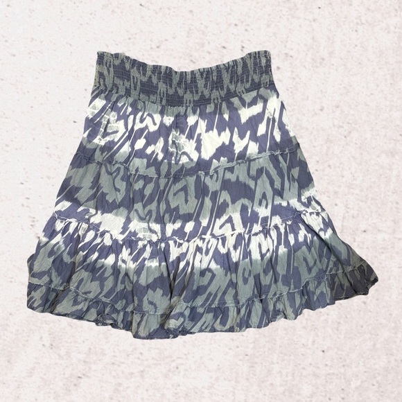 Chaudry KC Gray Skater Mini Skirt - Picture 1 of 4